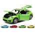 1 32 Simulation Alloy Car Model With Base Die cast Pull back Vehicle With Light Sound Openable Door Christmas Gifts For Boys Girls Pink