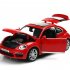 1 32 Simulation Alloy Car Model With Base Die cast Pull back Vehicle With Light Sound Openable Door Christmas Gifts For Boys Girls Pink