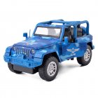 1:32 Simulation Alloy Car With Sound Light Simulation Pull-back Diecast Off-road Vehicle With Openable Door
