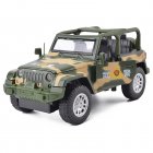 1:32 Simulation Alloy Car With Sound Light Simulation Pull-back Diecast Off-road Vehicle With Openable Door