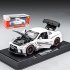 1 32 Simulation Car Model with Sound Light Gtr Alloy Car Toy Ornaments Red