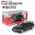1 32 Simulation Racing Car Model Light Sound Effect Doors Open Alloy Pull Back Auto Toy Gift Collection black