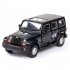 1 32 Simulation SUV Police Car Model Light Sound Effect Doors Open Alloy Pull Back Auto Toy Gift Collection black