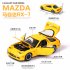1 32 Simulation Sports Car Children s Racing Vehicle Toy with Sound Light Effect Delicate Christmas Gift yellow