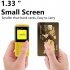 1 33 inch BM5310 Mini Mobile Phone MTK6261 32Mb RAM 32Mb ROM 3 Sim Cards Small Cell Phone White