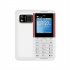 1 33 inch BM5310 Mini Mobile Phone MTK6261 32Mb RAM 32Mb ROM 3 Sim Cards Small Cell Phone White