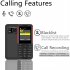 1 33 inch BM5310 Mini Mobile Phone MTK6261 32Mb RAM 32Mb ROM 3 Sim Cards Small Cell Phone Yellow