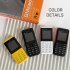 1 33 inch BM5310 Mini Mobile Phone MTK6261 32Mb RAM 32Mb ROM 3 Sim Cards Small Cell Phone Yellow