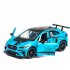 1 36 Children Simulated Pure Electric I PACE Toy Alloy Roadcar Car Model for Accessories Arrangement blue