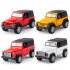1 36 Kids Simulate Alloy Sound Light Pull Back Car Modeling Toy Jeep comes standard with B red