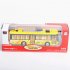 1 36 Scale Car Modeling Metal Alloy Trolleybus Voice Announcement Light Sound Toy for Kids Collect Box Packing  blue