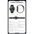 1 39 Inch Full Screen Touch Smart Watch Fitness Tracker Ip67 Waterproof Smart Watches Black