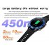 1 39 Inch Full Screen Touch Smart Watch Fitness Tracker Ip67 Waterproof Smart Watches Black
