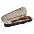 1 4 Beginner Violin Set Natural Solid Wood Beginner Violin With Rosin Bow Case Stringed Musical Instruments N101 as shown in the picture