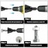 1 4 Inch Hex Shank Deburring External Chamfer Tool Tungsten Steel Blade Quick Release Deburring Chamfering Drill Bit For Steel Brass  black large 
