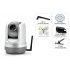 1 4 Inch Sony CCD PTZ IP camera with 27x optical zoom  420TVL Resolution  Two Way Audio  night vision mode and speed rotation