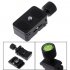 1 4 Quick Release QR Plate Clamp Adapter Mount for Camera Tripod Ball Head black