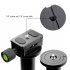 1 4 Quick Release QR Plate Clamp Adapter Mount for Camera Tripod Ball Head black