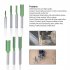 1 4 Straight Router Bit Set  Raised Panel Cabinet Door Making Router Bits  7PCS Straight Router Bit Set  Woodwork Carbide Wood Milling Cutter Woodworking Tools 