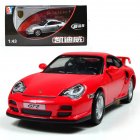 1:43 Children Alloy Sports Car Model Compatible For Porsche 911 Gt2 Car Toys For Boys Gifts Collection as picture show