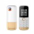 1 54 Inch BM555 Mini Mobile Phone Voice Changer Dialer Dual Sim Card 800mah Battery Mobile Phone White