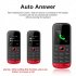1 54 Inch BM555 Mini Mobile Phone Voice Changer Dialer Dual Sim Card 800mah Battery Mobile Phone White