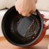 1 5L Multi functional Electric Cooker  Non stick Coated Electric Pan With Phone Holder  Mini Ramen Cooker With Over Heating Protection For Cooking Various Dishe