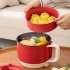 1 5L Multi functional Electric Cooker  Non stick Coated Electric Pan With Phone Holder  Mini Ramen Cooker With Over Heating Protection For Cooking Various Dishe