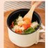 1 5L Multi functional Electric Cooker  Non stick Coated Electric Pan With Phone Holder  Mini Ramen Cooker With Over Heating Protection For Cooking Various Dishe