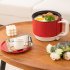 1 5L Multi functional Electric Cooker  Non stick Coated Electric Pan With Phone Holder  Mini Ramen Cooker With Over Heating Protection For Cooking Various Dishe