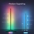 1 5M 120 Leds RGB Corner Floor Lamp with Remote Control SMD5050 16 Million Lighting Colors Floor Lights US Plug