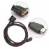 1 5M HDMI to 15 Pin VGA Converter Adapter HDMI Cable Cord Wire for PC Computer Desktop Laptop Tablet Full HD 1080P HDTV Monitor 