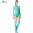 1 5MM Siamese Wet type Warm Long Sleeve Jellyfish Swimming Surfing Stocking Suit Floral top S