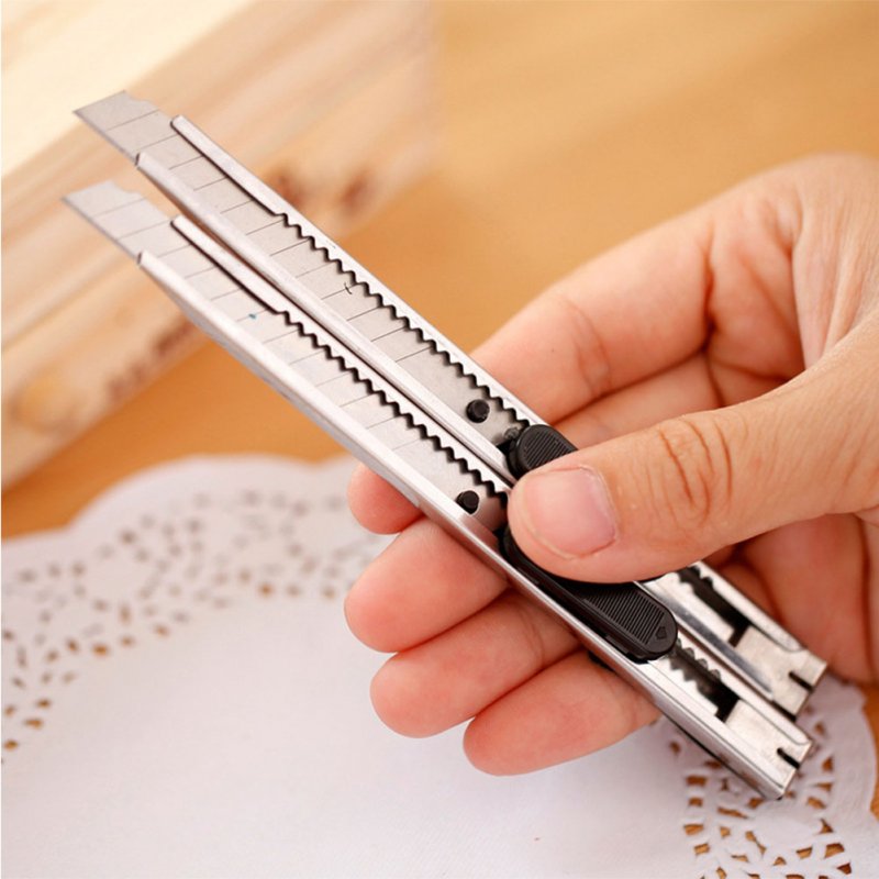 1/5PCS Stainless Steel Utility Knife Small Art Knife Carving Cutting Tool
