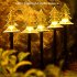 1 5V Solar LED Light Christmas Pathway Lawn Acrylic IP65 Waterproof Light Bell Christmas Tree Elk For Xmas 1 String  5 Lights   5 Christmas lights