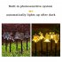 1 5V Solar LED Light Christmas Pathway Lawn Acrylic IP65 Waterproof Light Bell Christmas Tree Elk For Xmas 1 String  5 Lights   5 Christmas lights