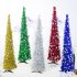1 5m Artificial Sequins Christmas  Tree Decoration Christmas New Year Decoration For Home D red