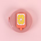 1 5m Cartoon Mini Tape Measure Measuring Tape for Body Fabric Sewing Tailor Cloth Knitting Measurements orange ice cream orange