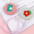 1 5m Cartoon Mini Tape Measure Measuring Tape for Body Fabric Sewing Tailor Cloth Knitting Measurements orange ice cream orange