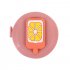 1 5m Cartoon Mini Tape Measure Measuring Tape for Body Fabric Sewing Tailor Cloth Knitting Measurements orange ice cream orange
