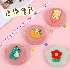 1 5m Cartoon Mini Tape Measure Measuring Tape for Body Fabric Sewing Tailor Cloth Knitting Measurements orange ice cream orange