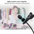 1 5m Clip on Microphone Collar Tie Mobile Phone Lavalier Microphone Mic for ios Android Cell Phone Laptop Type C interface