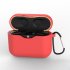 1 5mm Thickness Silicone Case Earphone Protective Cover Headset Carer for Sony WF 1000XM3  red