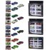 1 64 Alloy Car Model Children Simulation Pull back Racing Car Toys For Boys Birthday Gifts Collection 3pcs B