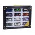1 64 Alloy Car Model Children Simulation Pull back Racing Car Toys For Boys Birthday Gifts Collection 12pcs
