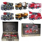 1:64 Construction Vehicles Truck Toys Engineering Truck Car Fire Truck