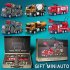 1 64 Construction Vehicles Truck Toys Engineering Truck Car Fire Truck with Sound Light   Fire Truck