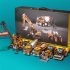1 64 Construction Vehicles Truck Toys Engineering Truck Car Fire Truck with Sound Light   Fire Truck
