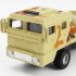 1 64 Military Transport Vehicle With Tank Model Children Boys Car Miniature Model Educational Toys blue