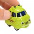 1 64 Scale Mini Cartoon Diecast Metal Sliding Cars Vehicle Playset  6 Pieces 